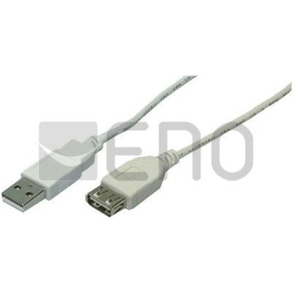 Kabel USB-A(m) => USB-A(ž) 1,80m - podaljšek LogiLink (CU0010)