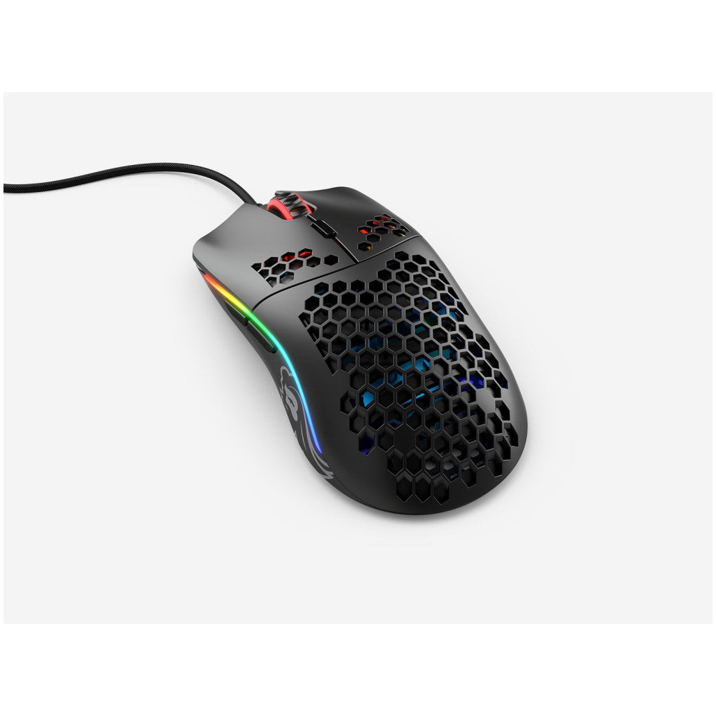 Gaming miška Žična Glorious Race Model O, črna (GO-BLACK)