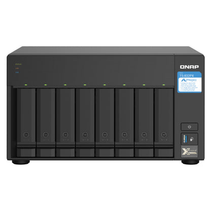 NAS ohišje QNAP TS-832PX-4G za 8 diskov  4GB ram  2x 10Gb SFP+ 2x 2.5Gb mreža
