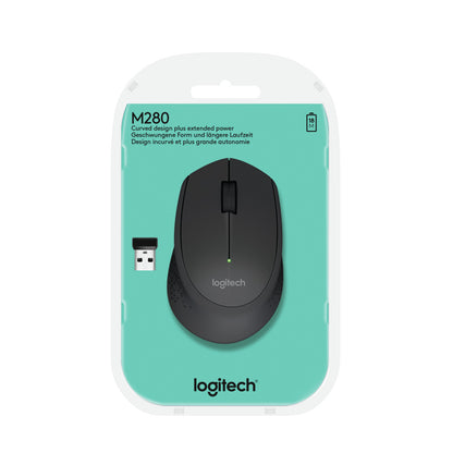 Miš Logitech brezžična optična M280 črna (910-004287)