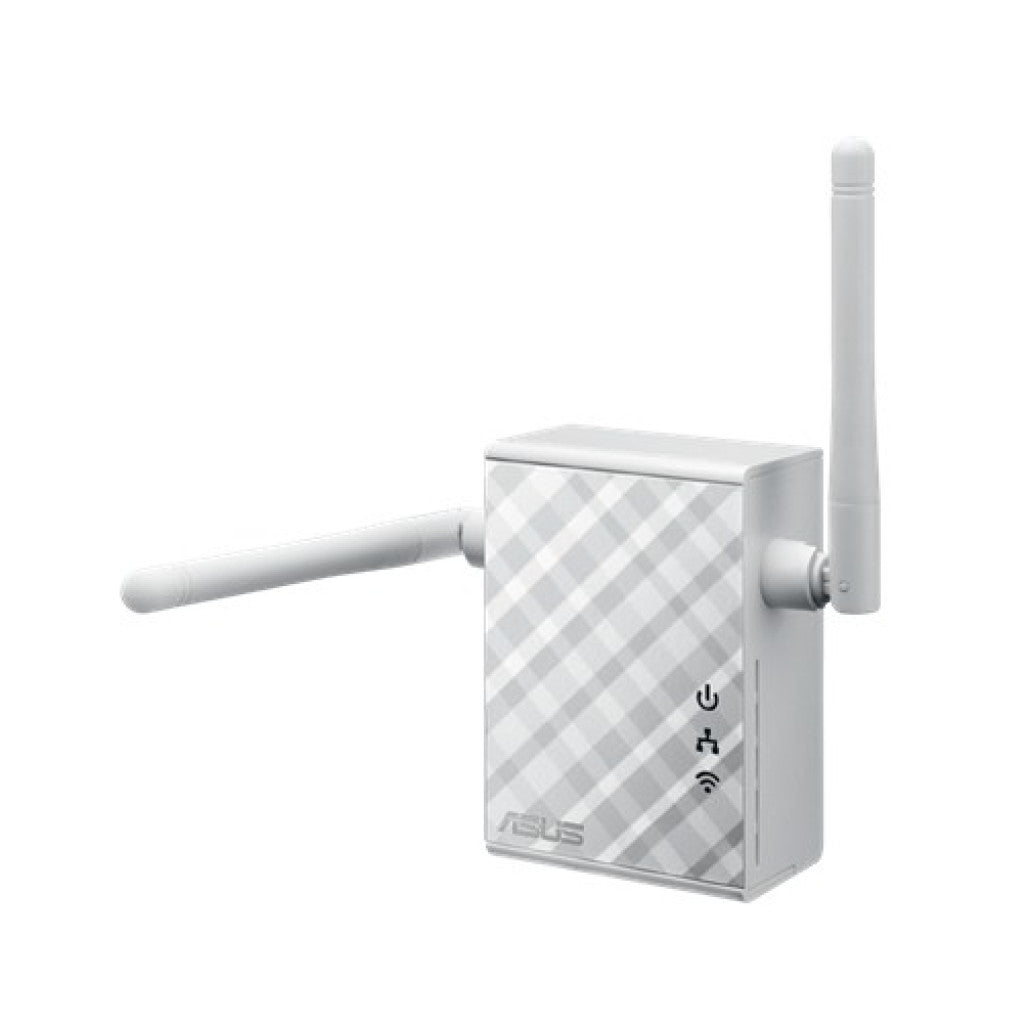 Razširitev brezžičnega omrežja Asus WiFi4 802.11n N300 300Mbit/s 1xRJ45 2x antena (RP-N12)