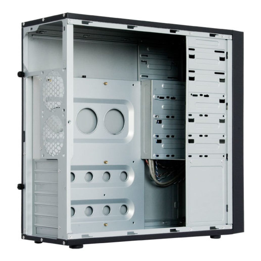 Ohišje Chieftec CQ-01B-U3-OP MidiATX - črna