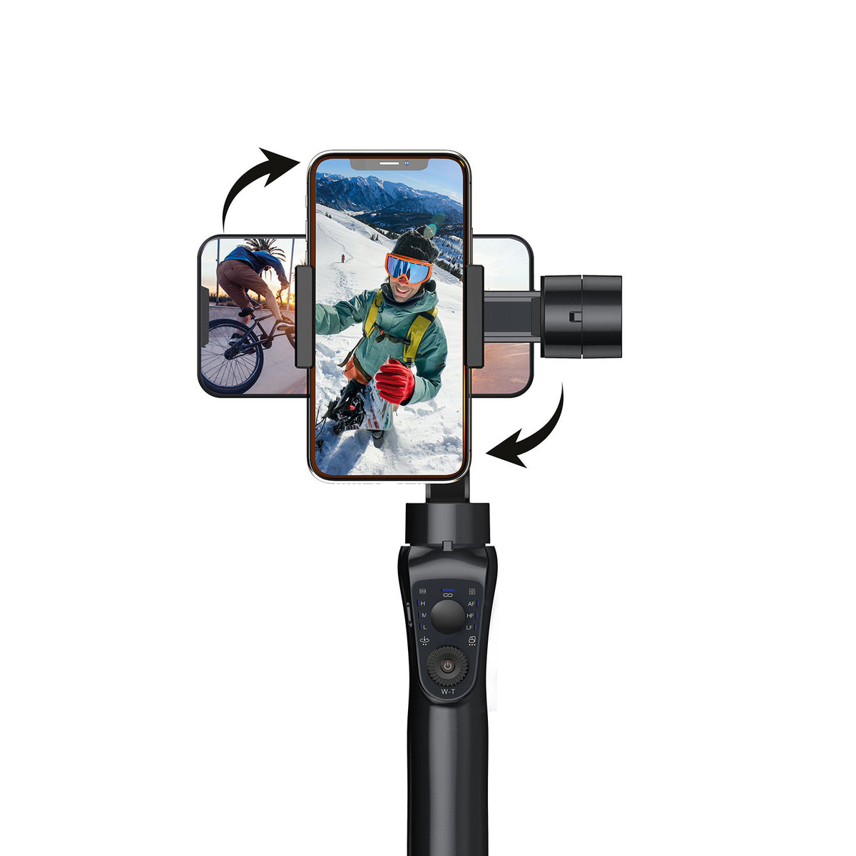 GoXtreme 3-osni gimbal GX3 za pametne telefone in akcijske kamere - EASY55243