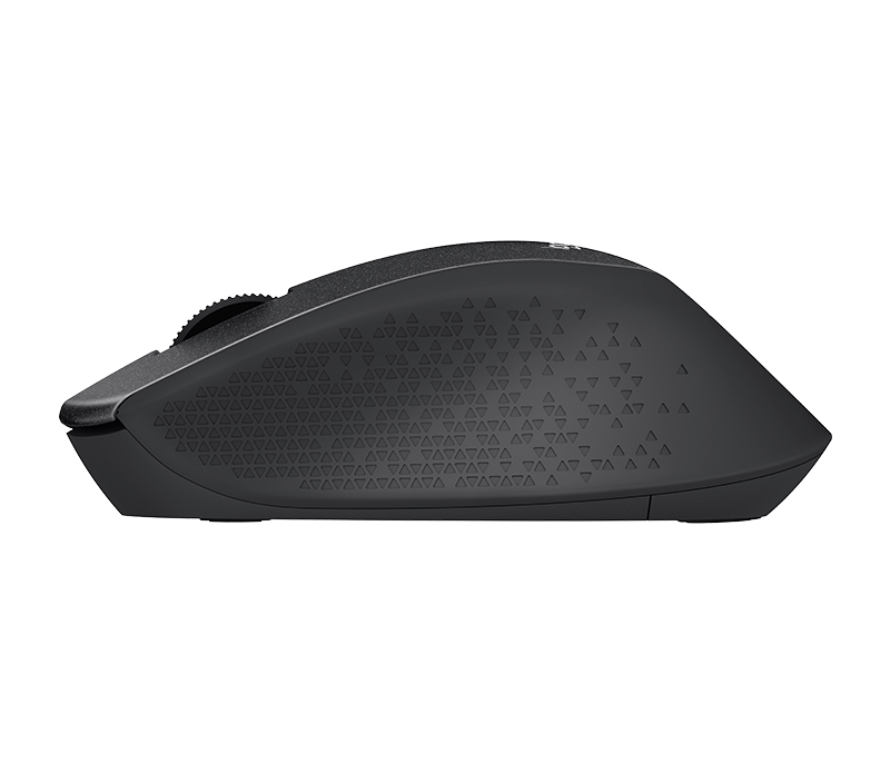 Miška Logitech M330 Silent Plus, črna