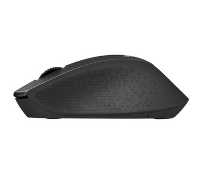 Miška Logitech M330 Silent Plus, črna