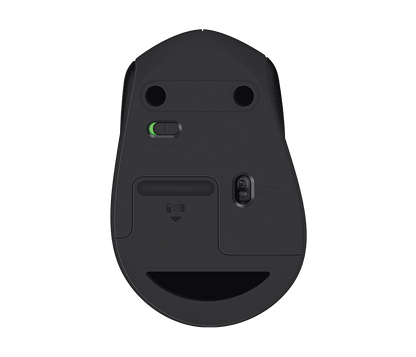 Miška Logitech M330 Silent Plus, črna