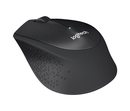Miška Logitech M330 Silent Plus, črna