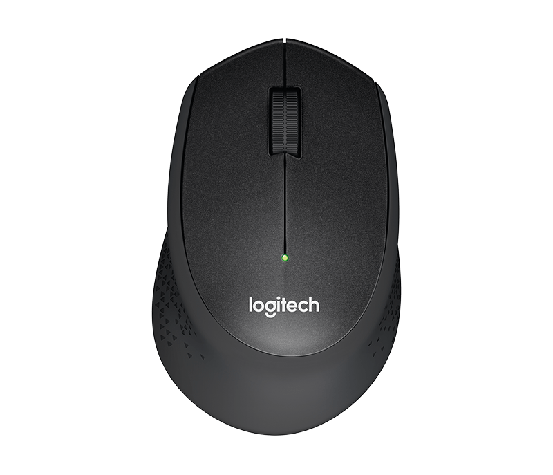 Miška Logitech M330 Silent Plus, črna