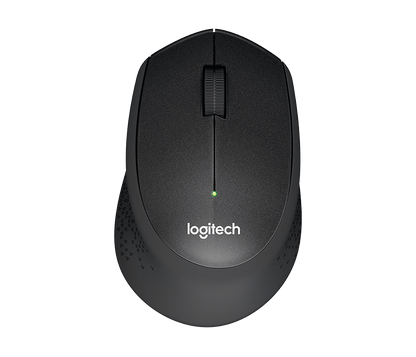 Miška Logitech M330 Silent Plus, črna