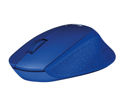 Miška Logitech M330 Silent Plus, modra