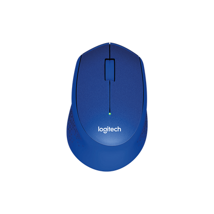 Miška Logitech M330 Silent Plus, modra