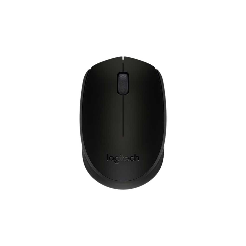 Miška Logitech B170 Wireless, črna