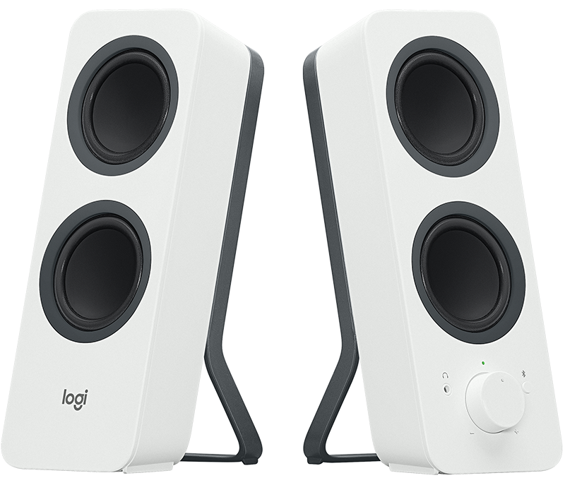 Zvočniki Logitech Z207 2.0, Bluetooth, beli