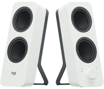 Zvočniki Logitech Z207 2.0, Bluetooth, beli
