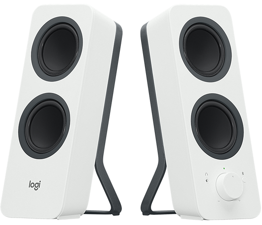 Zvočniki Logitech Z207 2.0, Bluetooth, beli