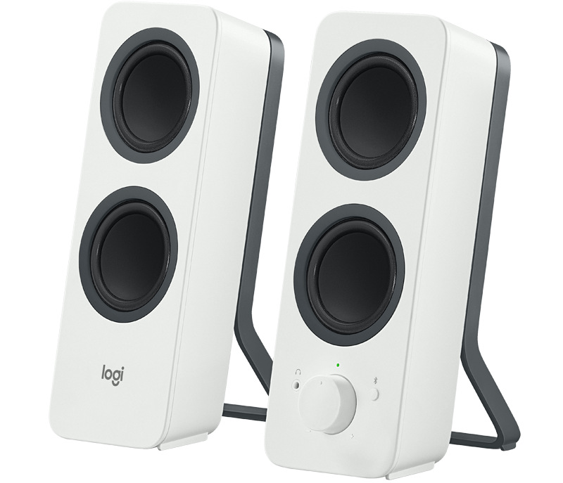 Zvočniki Logitech Z207 2.0, Bluetooth, beli