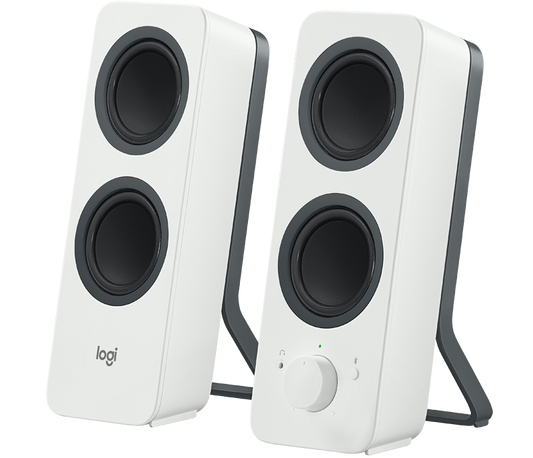 Zvočniki Logitech Z207 2.0, Bluetooth, beli