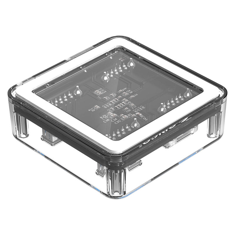 USB hub s 4 vhodi, USB 3.0, prozoren, ORICO MH4U