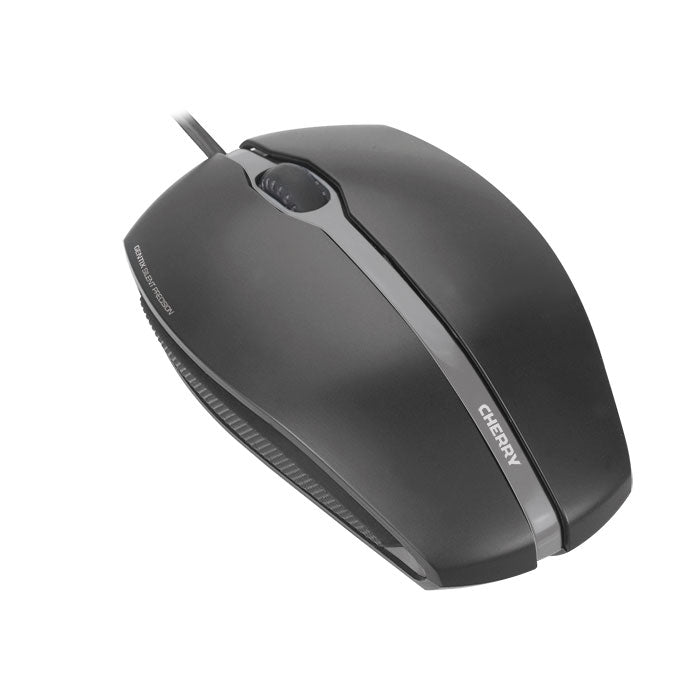 Miška Cherry Gentix SILENT, črna, USB