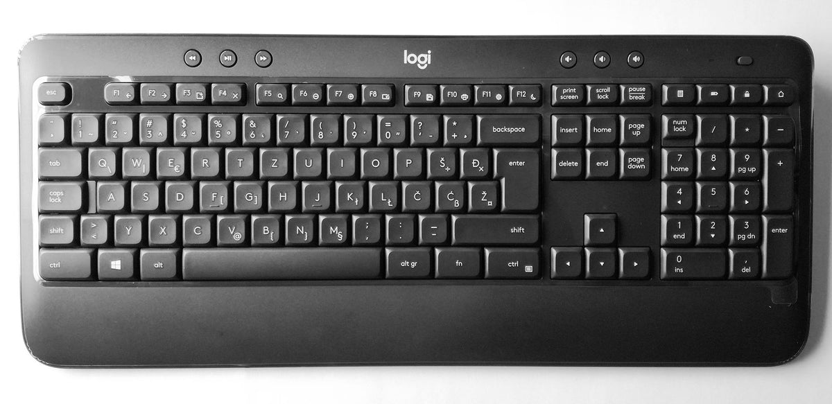 Tipkovnica in miška Logitech Wireless Combo MK540 ADVANCED, Unifying, SLO