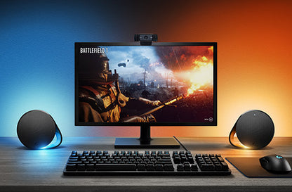 Zvočniki Logitech G560, 2.1, bluetooth, RGB, 120W RMS, črni