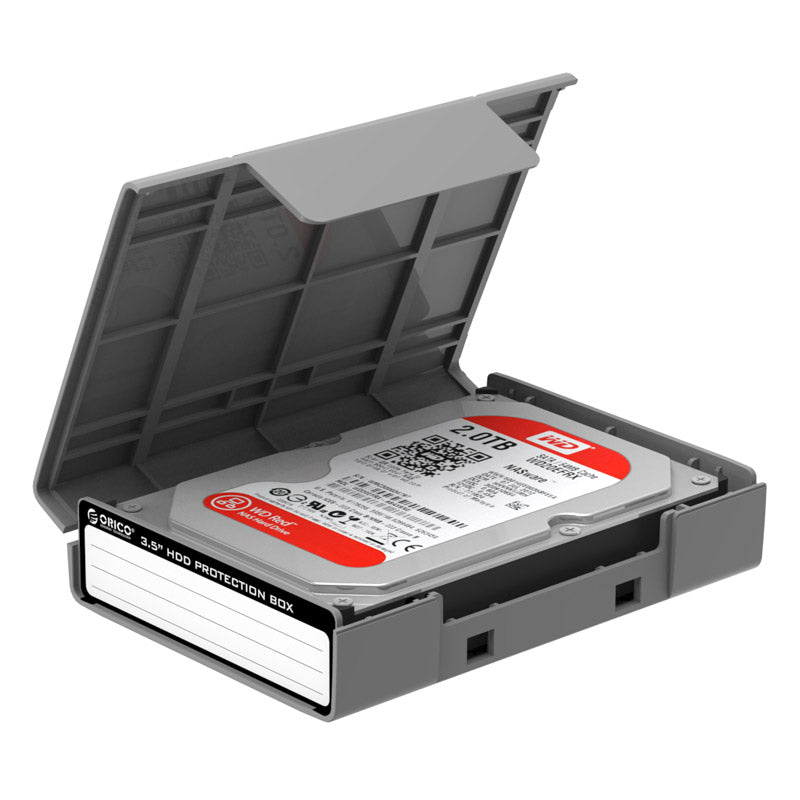Zaščitni ovitek za HDD 3,5", antistatičen, siv, ORICO PHP35-V1