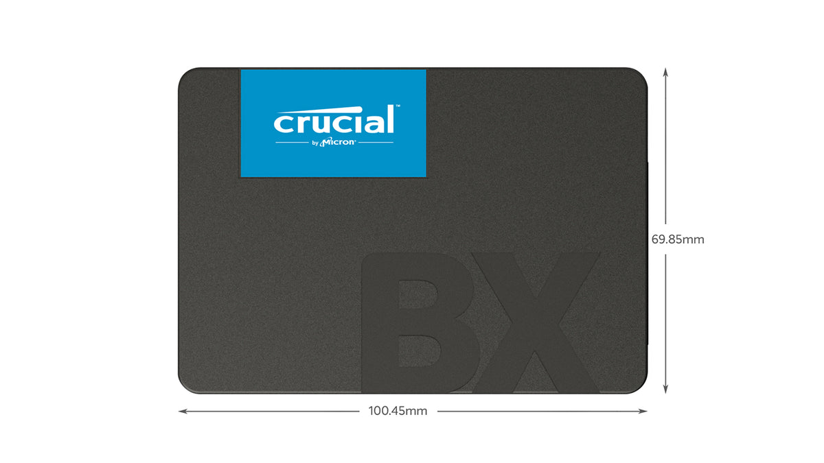 SSD 240GB 2.5" SATA3 3D TLC, 7mm, CRUCIAL BX500 (CT240BX500SSD1)