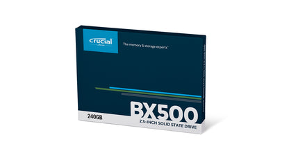 SSD 240GB 2.5" SATA3 3D TLC, 7mm, CRUCIAL BX500 (CT240BX500SSD1)