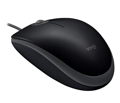 Miška Logitech B110 Silent, črna