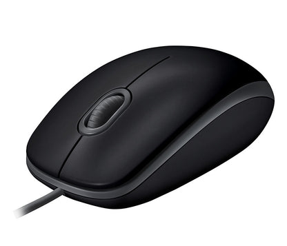 Miška Logitech B110 Silent, črna