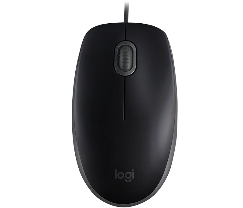 Miška Logitech B110 Silent, črna