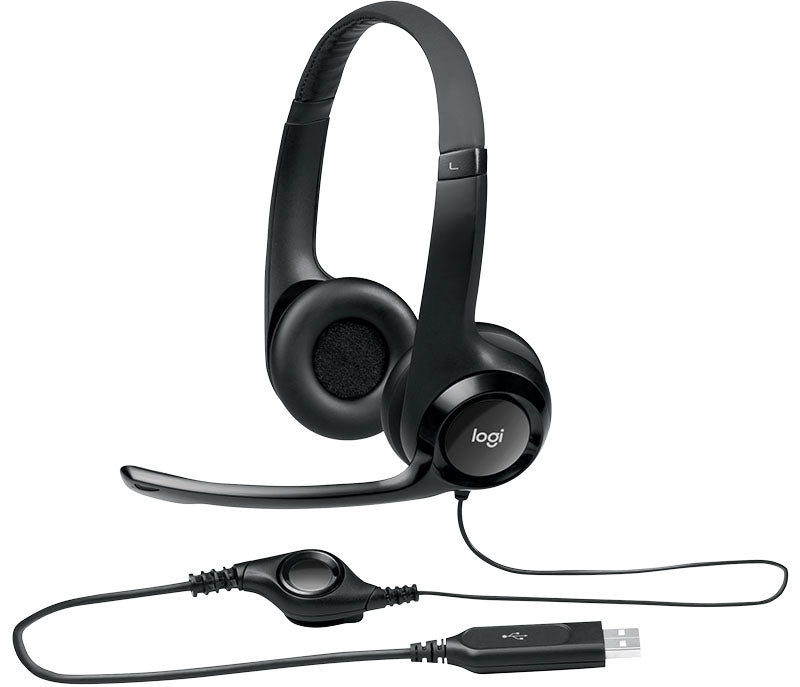 Slušalke Logitech H390, stereo, USB