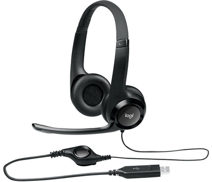 Slušalke Logitech H390, stereo, USB