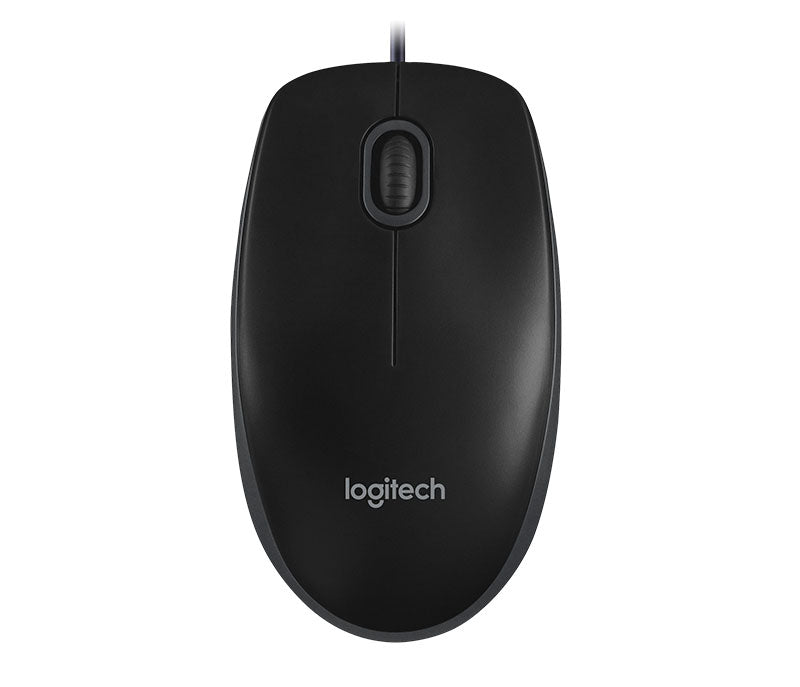 Miška Logitech OEM B100 Optical mouse, črna, USB