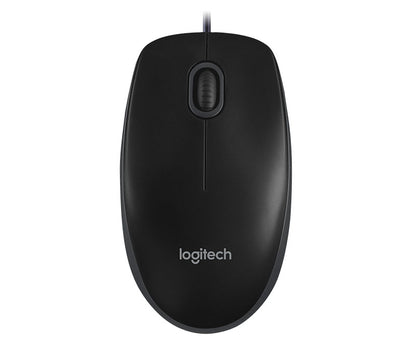 Miška Logitech OEM B100 Optical mouse, črna, USB