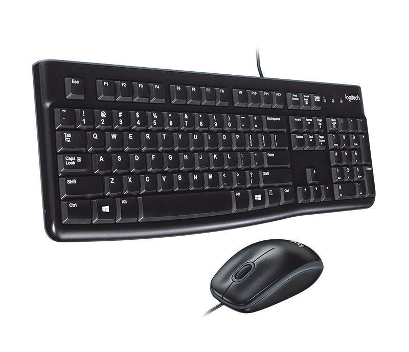 Tipkovnica in miška Logitech Desktop MK120, USB, SLO