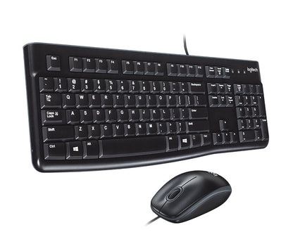 Tipkovnica in miška Logitech Desktop MK120, USB, SLO