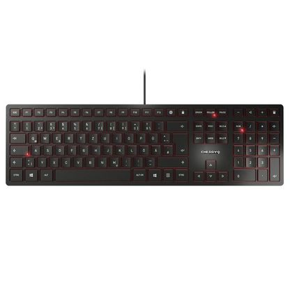 Tipkovnica Cherry KC 6000 Slim, črna, USB, UK SLO g.