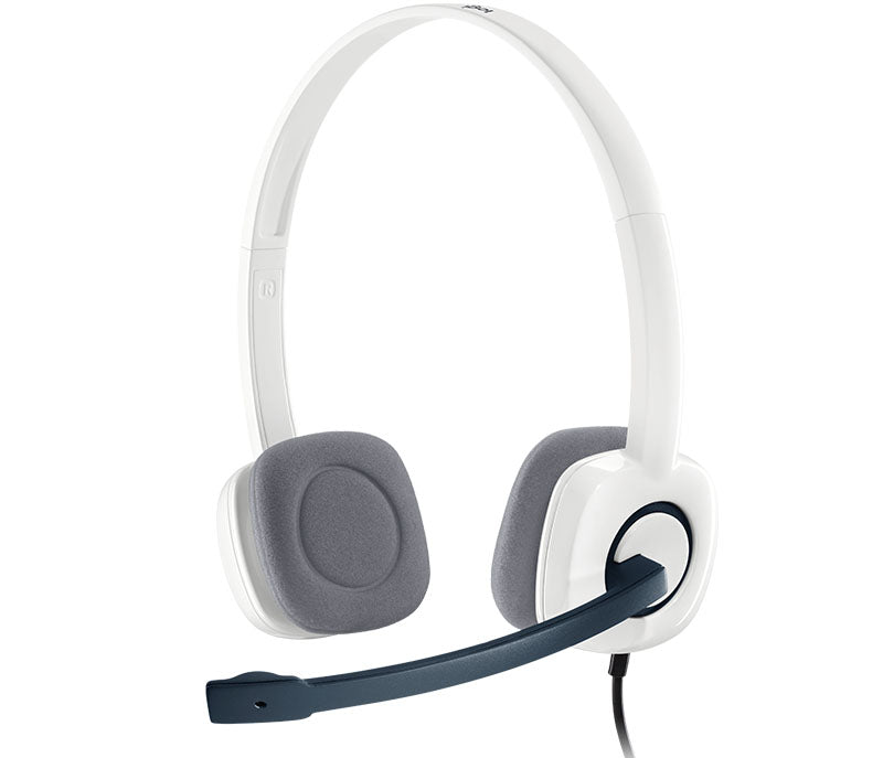 Slušalke Logitech H150, bele, stereo