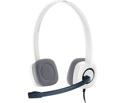 Slušalke Logitech H150, bele, stereo