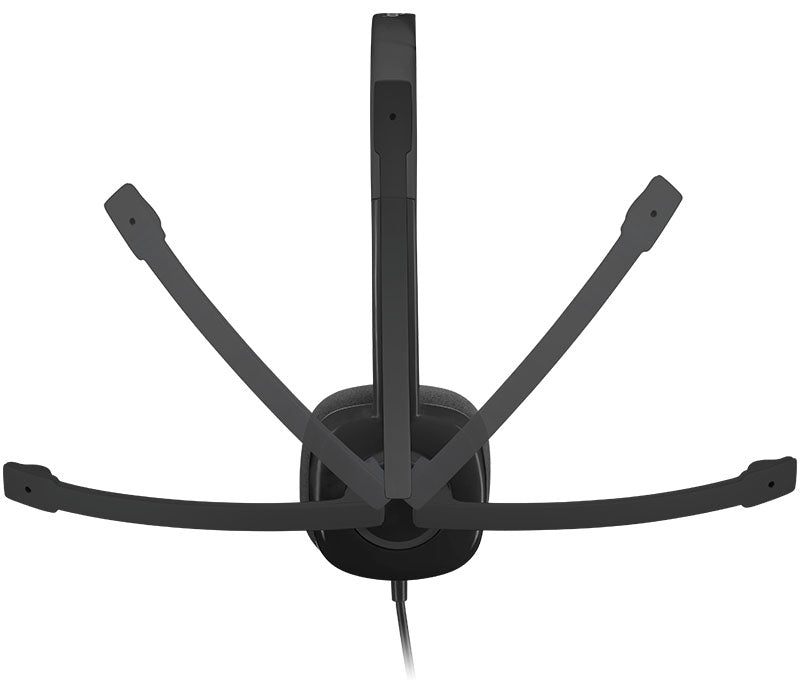 Slušalke Logitech H151, črne, stereo