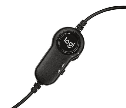 Slušalke Logitech H151, črne, stereo