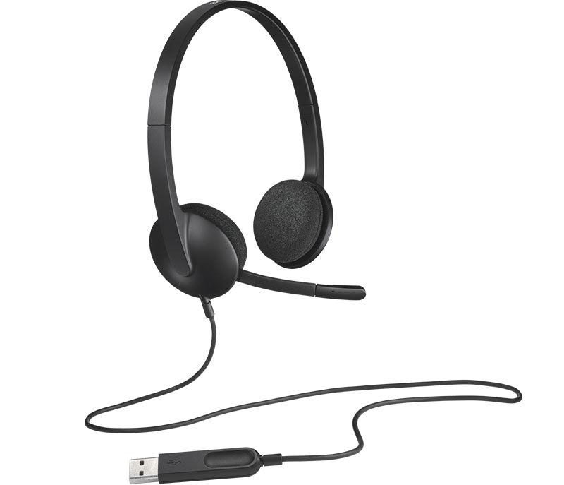 Slušalke Logitech H340, stereo, USB