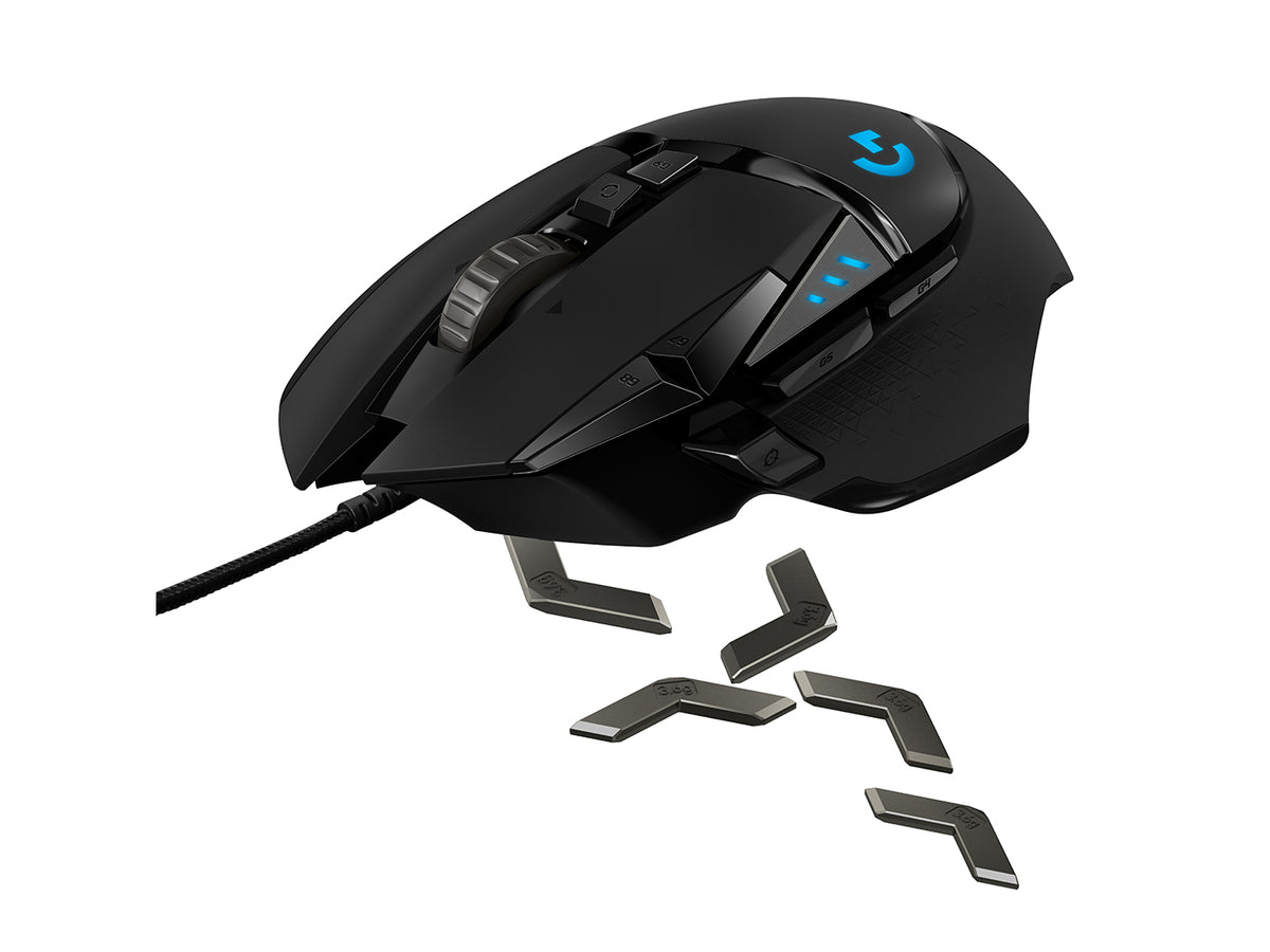 Miška Logitech G502 HERO, RGB, USB