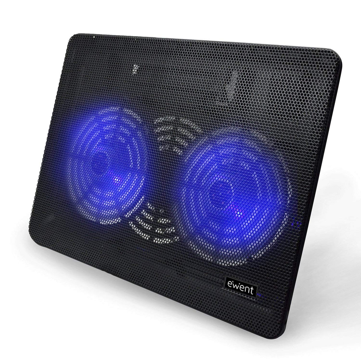 Hladilno stojalo za prenosnik do 17", 2x tih ventilator, Ewent EW1256