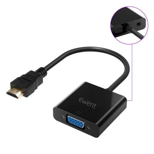 Adapter HDMI v VGA, Ewent EW9864