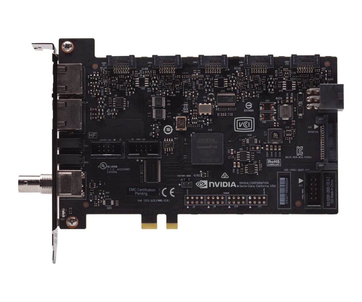 VGA NVIDIA RTX PRO SYNC Board, PCIe, 2x RJ45 1x BNC, PNY