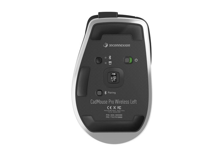 Miška 3Dconnexion CadMouse Pro Wireless Left, za levičarje, USB