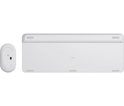 Tipkovnica in miška Logitech Slim Wireless Combo MK470, bela, SLO g.