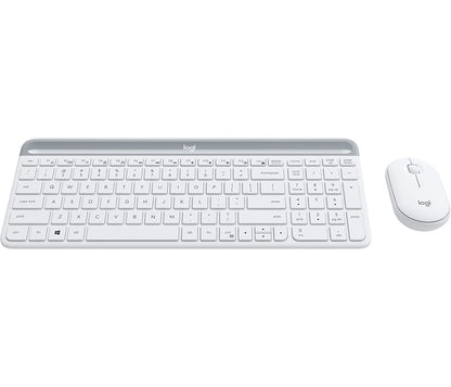 Tipkovnica in miška Logitech Slim Wireless Combo MK470, bela, SLO g.
